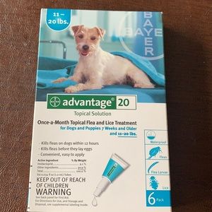 Advantage 20 (6 month supply)